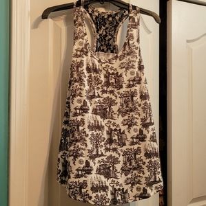 Disney's Haunted Mansion racerback flowy tank top